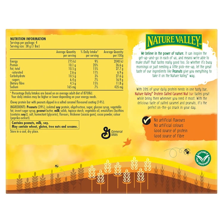Nature Valley Protein Bar Salted Caramel Nut