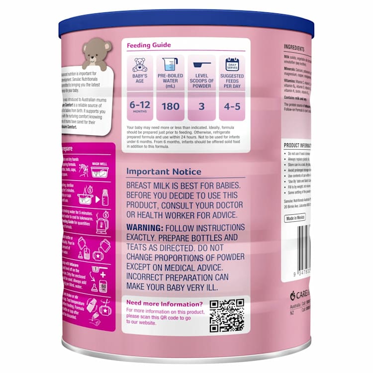 Infacare Comfort Stage Follow-On Formula 6-12 Months