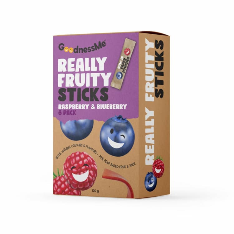 Goodnessme Fruit Sticks Raspberry & Blueberry