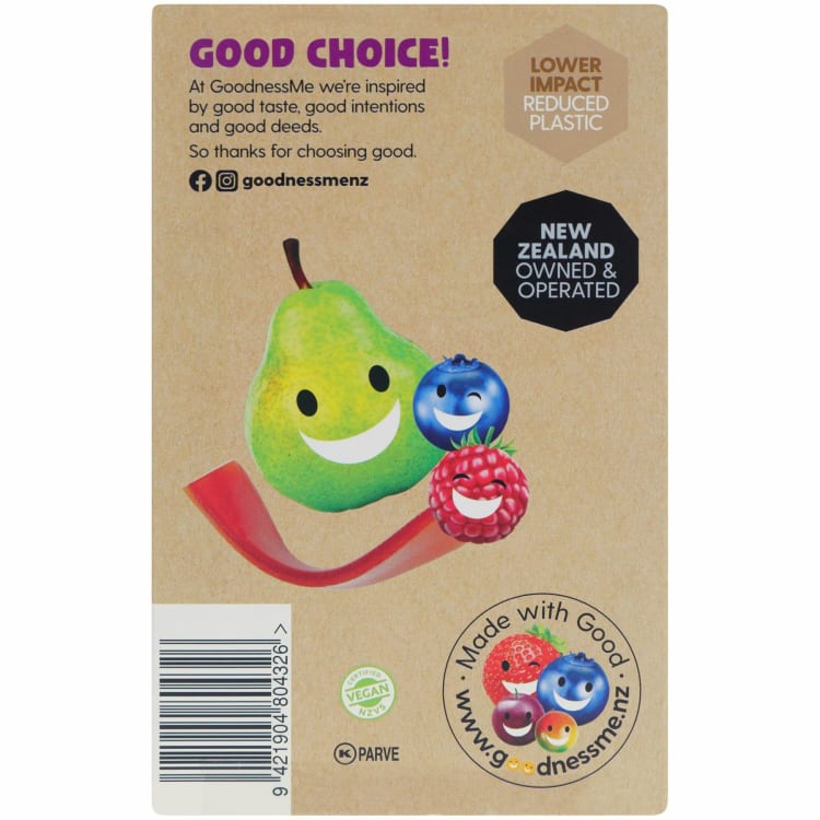 Goodnessme Fruit Sticks Raspberry & Blueberry