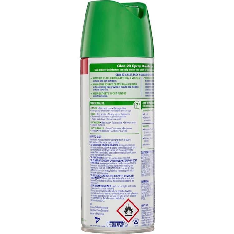 Glen 20 Spray Disinfectant All-In-One Original
