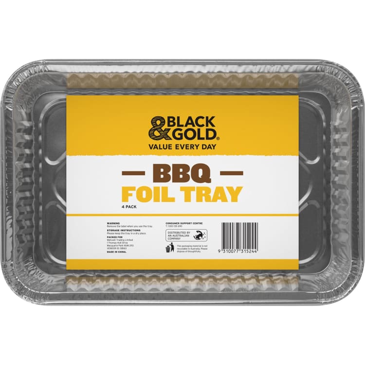 Foil clearance bbq trays