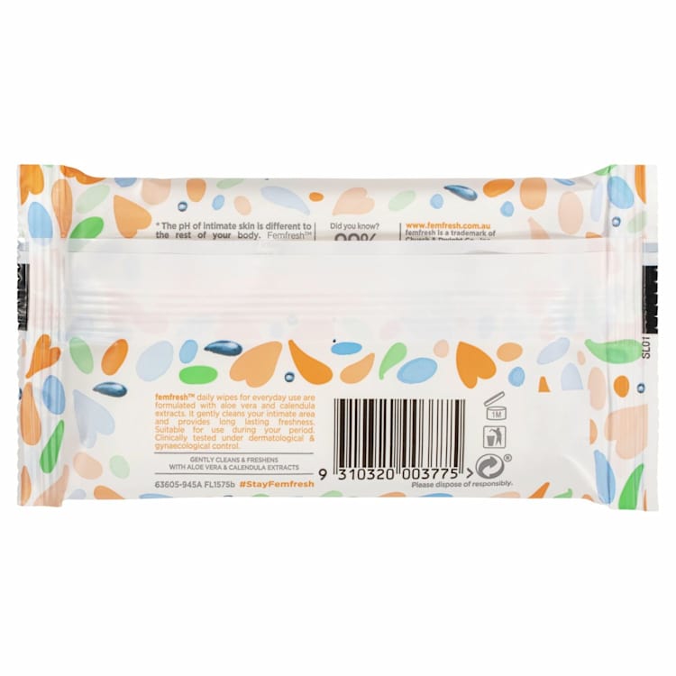 Femfresh Wipes Pocket