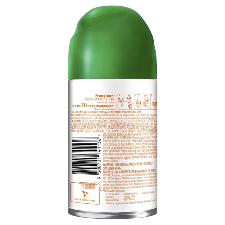 Air Wick Essential Oil Freshmatic Refill Frangipani