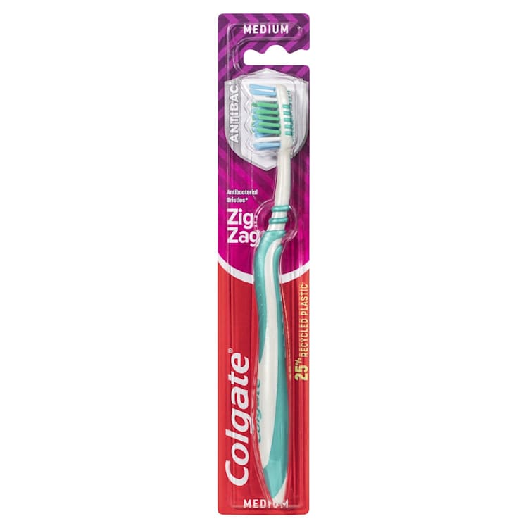 Colgate Zig Zag Deep Interdental Clean Toothbrush Medium Adult