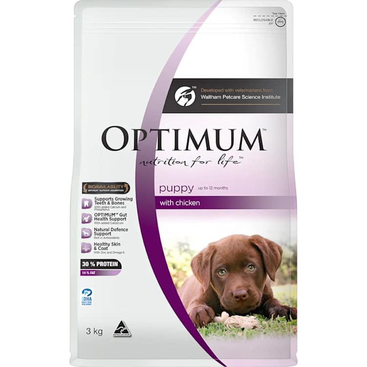 optimum puppy dry dog food coles
