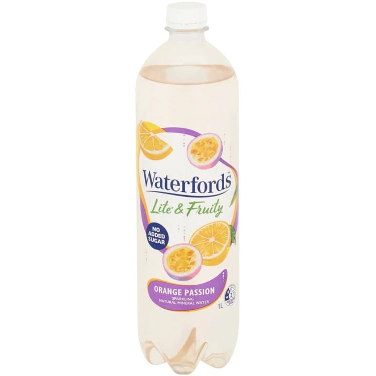 Waterfords Mineral Water Lite & Fruity Orange Passion