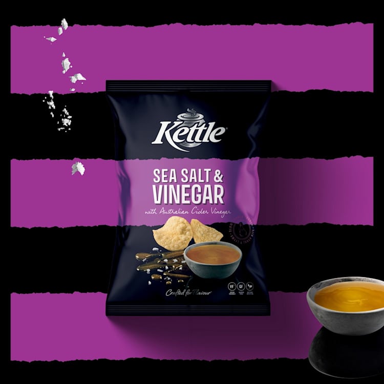 Kettle Sea Salt & Vinegar Chips