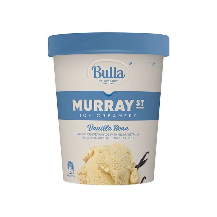 Bulla Murray St Ice Creamery Vanilla Bean