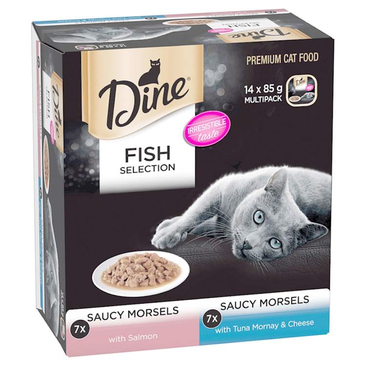 Dine Fish Selection Saucy Morsels