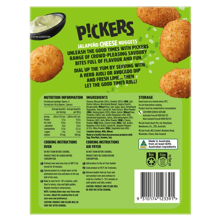 Pickers Jalapeno Cheese Nuggets