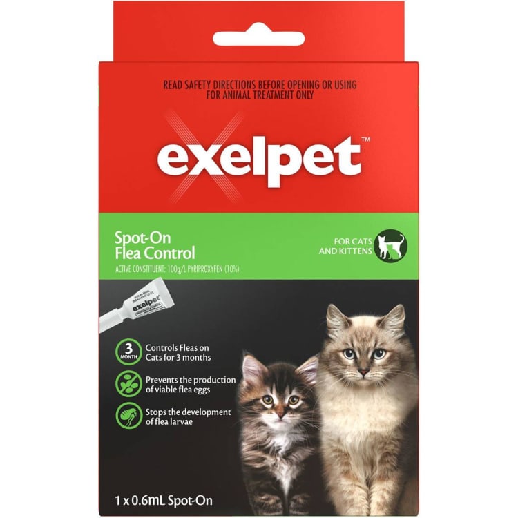 Exelpet flea deals treatment for dogs