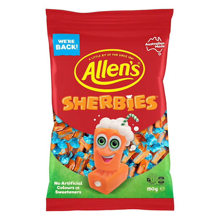 Allen's Sherbies Confectionery Fruits
