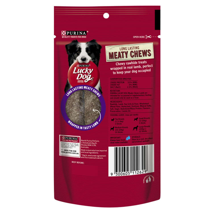 Lucky dog clearance meaty chews