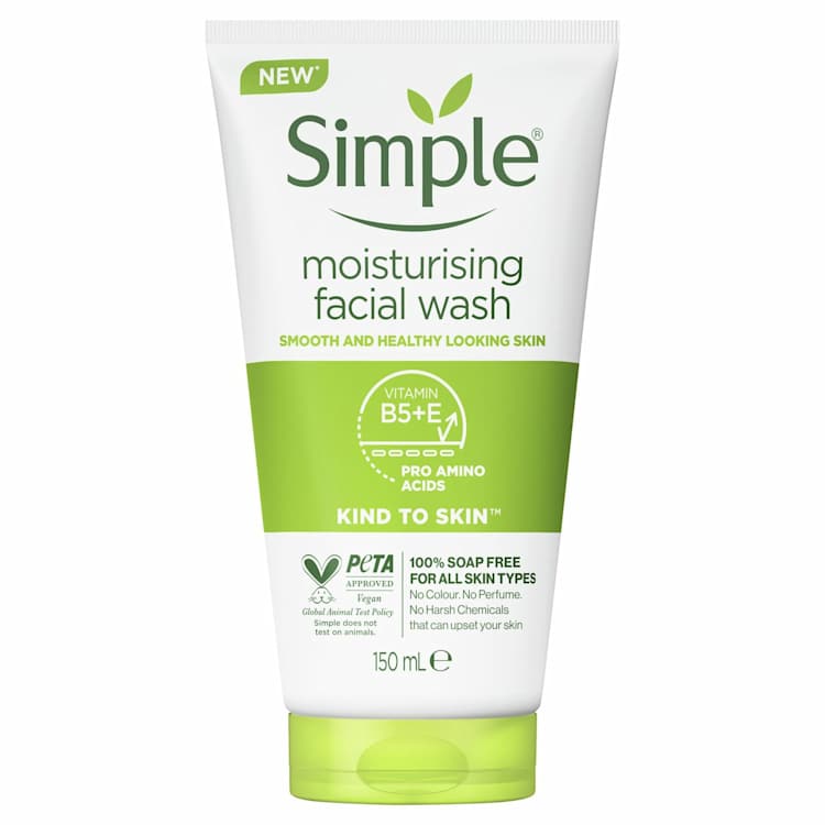 Simple Kind To Skin Facial Wash Moisturising