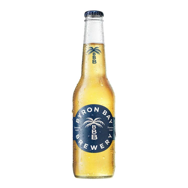 Byron Bay Premium Lager Bottle Wrap