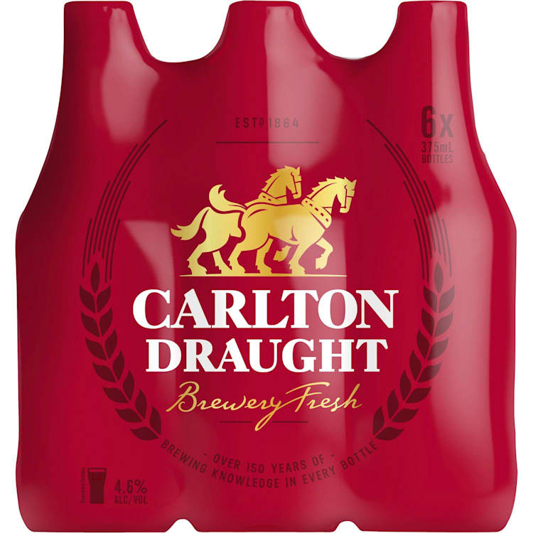 Carlton Draught Bottle