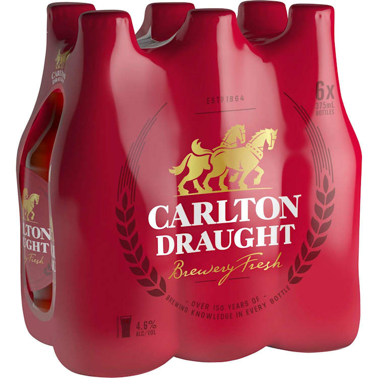 Carlton Draught Bottle
