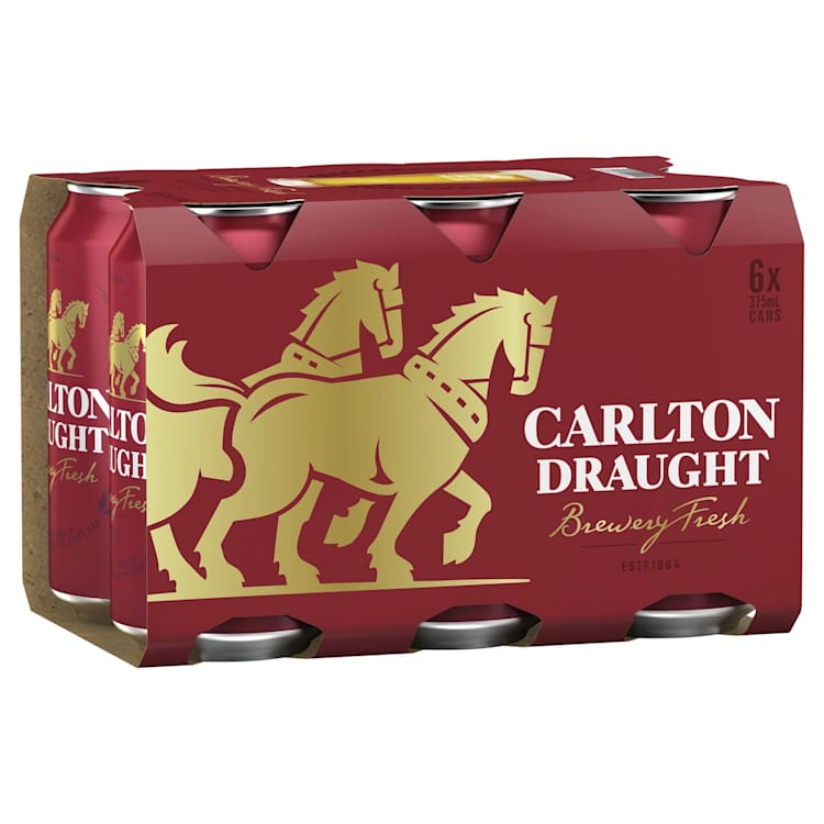 Carlton Draught Cans
