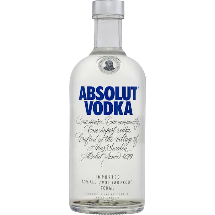 Absolut Vodka Bottle