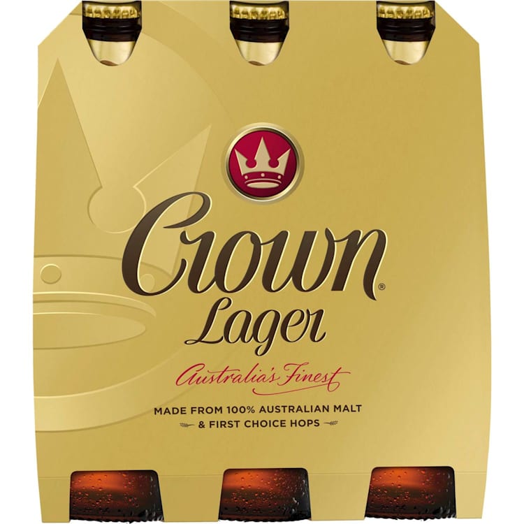 Crown Lager Bottle