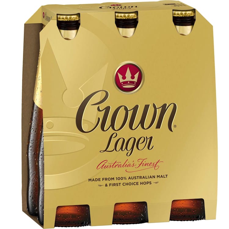 Crown Lager Bottle