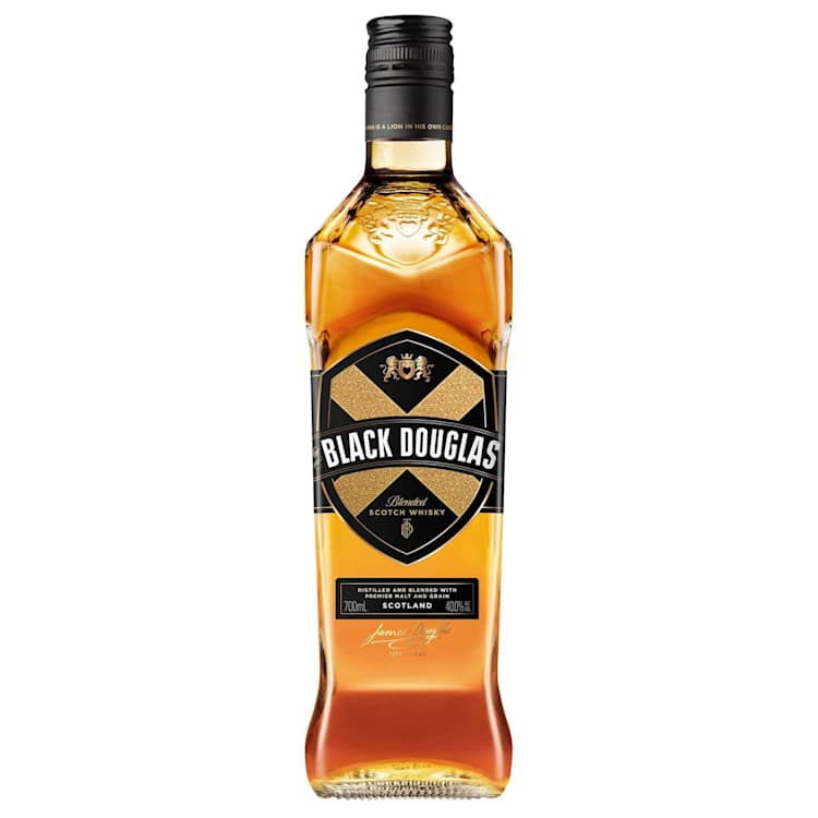 Black Douglas Scotch Whisky Bottle