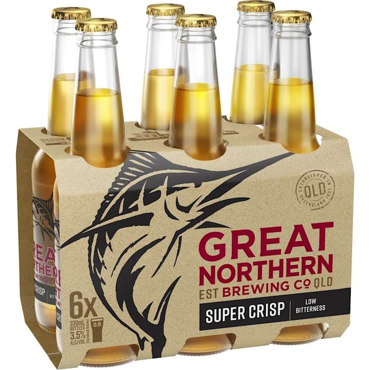 Great Northern Brewing Co. Super Crisp Lager Bottles