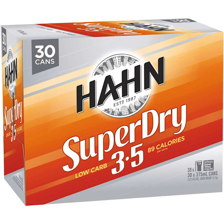 Hahn Super Dry 3.5% Can