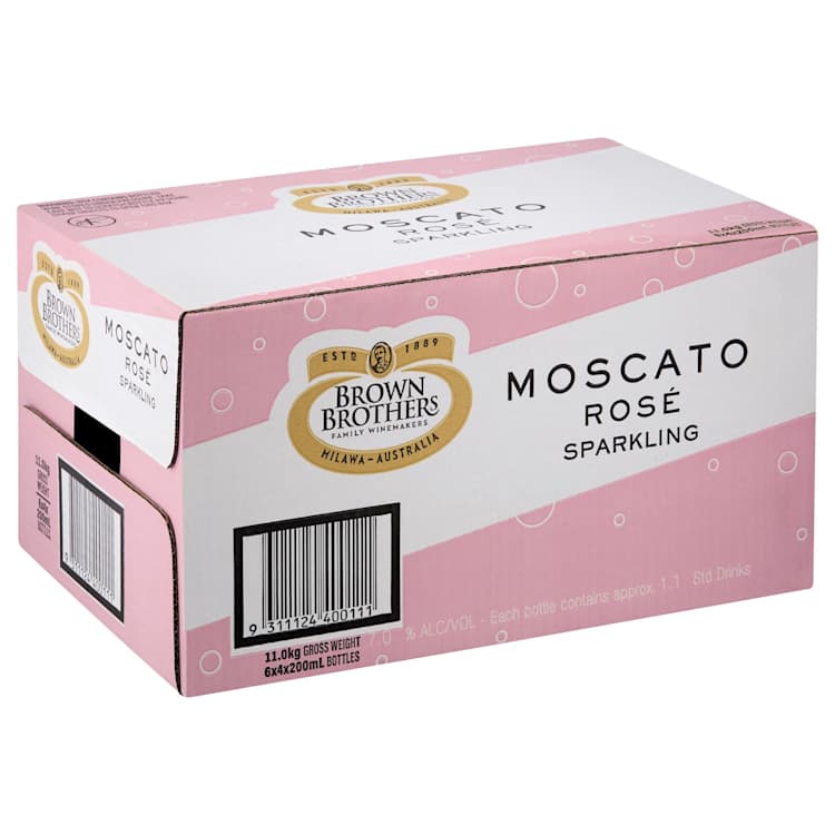 Brown Brothers Sparkling Moscato Rosa