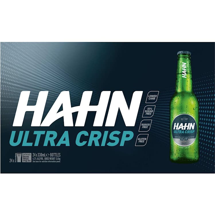 Hahn Ultra Crisp Gluten Free Bottle