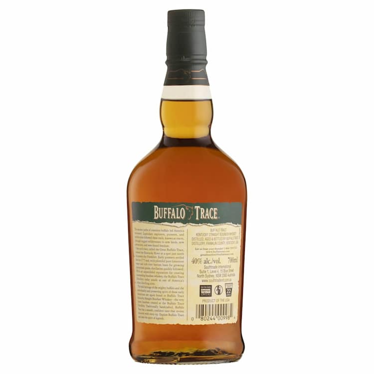 Buffalo Trace Kentucky Straight Bourbon Whiskey Bottle