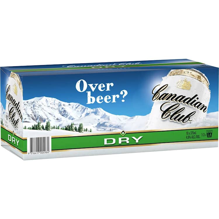 Canadian Club & Dry Can