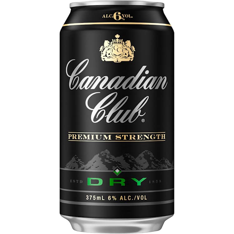 Canadian Club & Dry Premium 6% Can