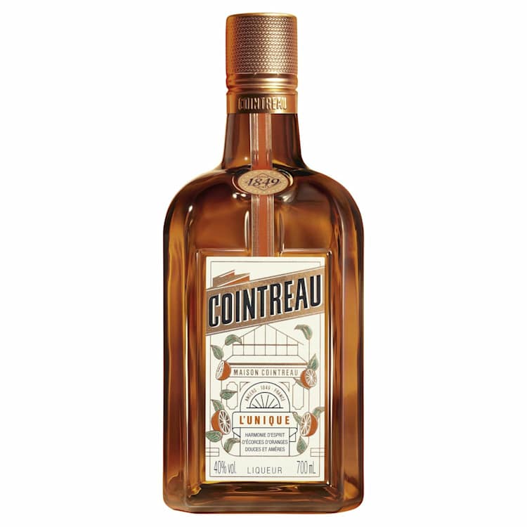 Cointreau Liqueur Bottle