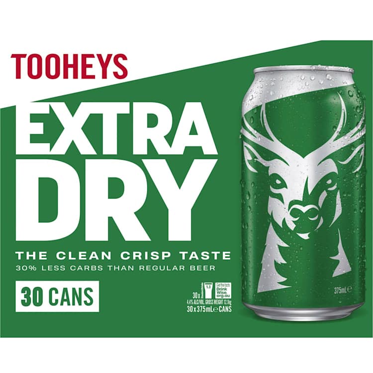 Tooheys Extra Dry Can