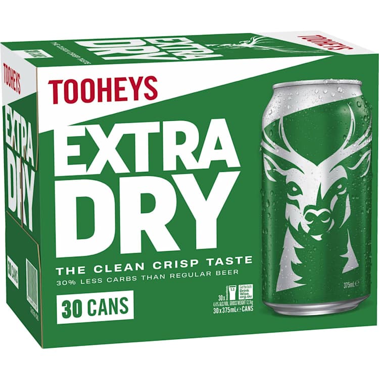 Tooheys Extra Dry Can