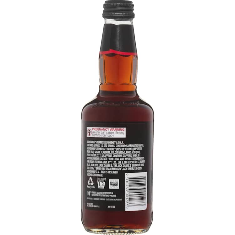 Jack Daniel's & Cola Bottle