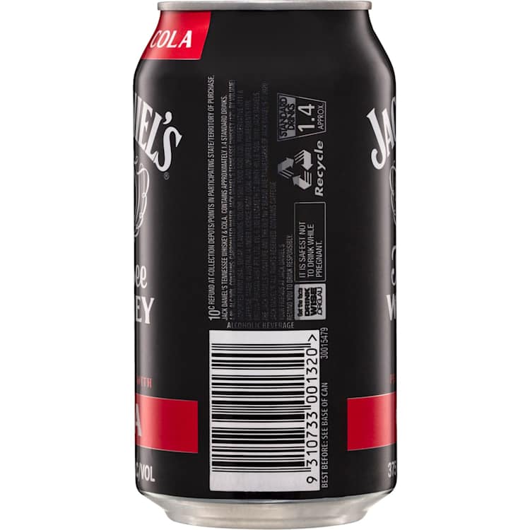 Jack Daniel's & Cola Can