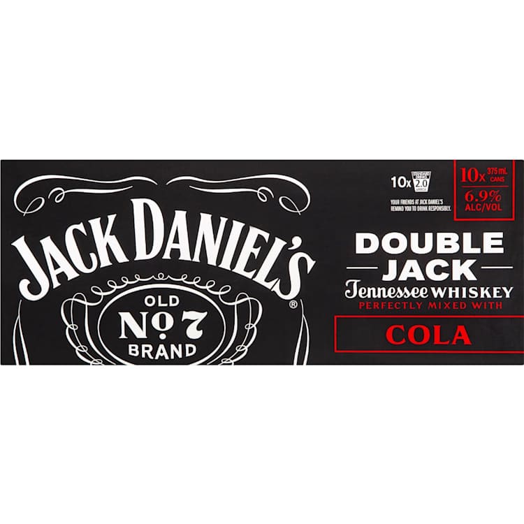 Jack Daniel's Double Jack & Cola Can