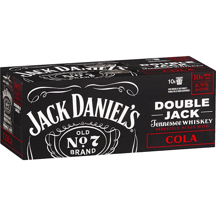 Jack Daniel's Double Jack & Cola Can