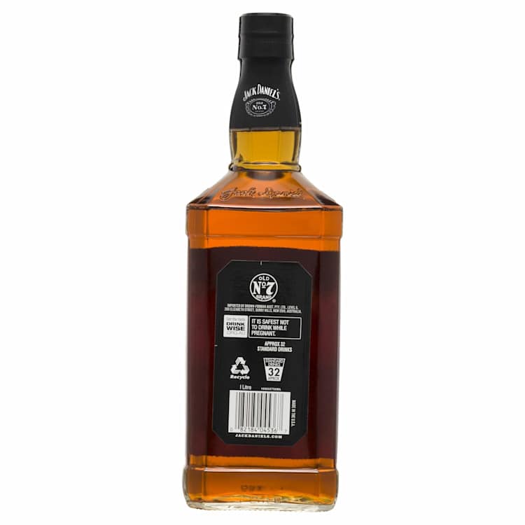 Jack Daniel's Old No. 7 Tennessee Whiskey Bottle 1L