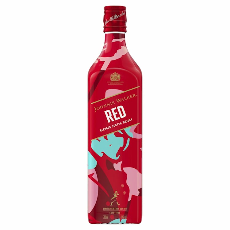 Johnnie Walker Red Label Scotch Whisky Bottle