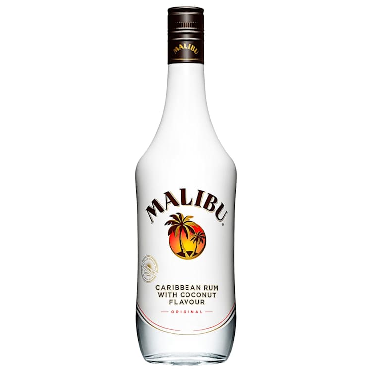 Malibu White Rum with Coconut Bottle