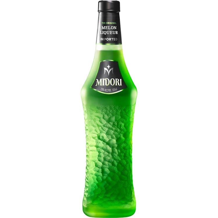 Midori Melon Liqueur Bottle