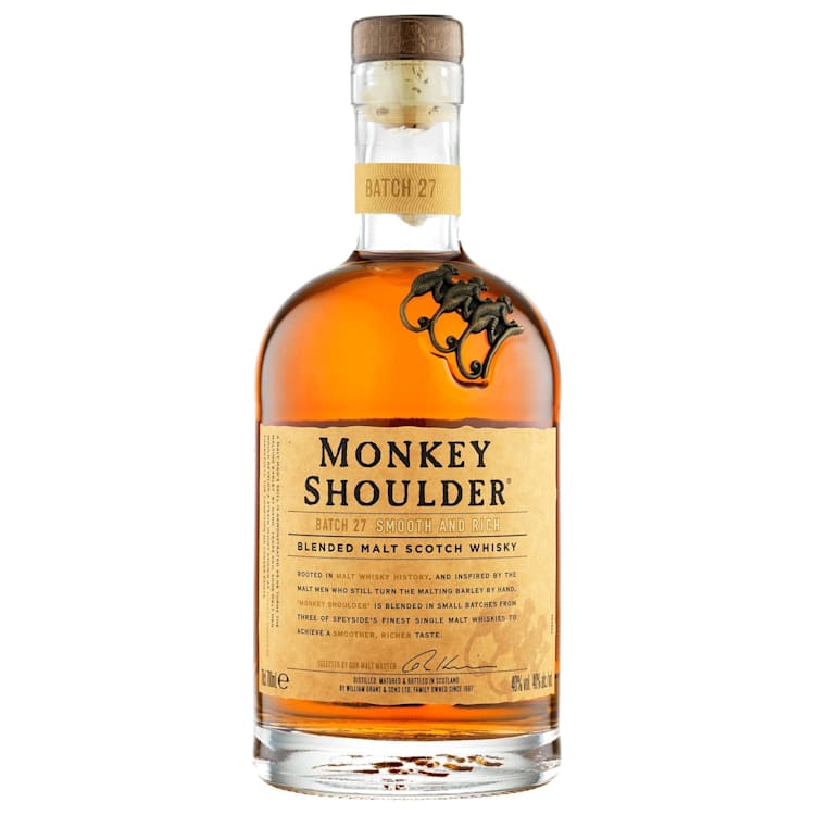 Monkey Shoulder Blended Malt Scotch Whisky Bottle
