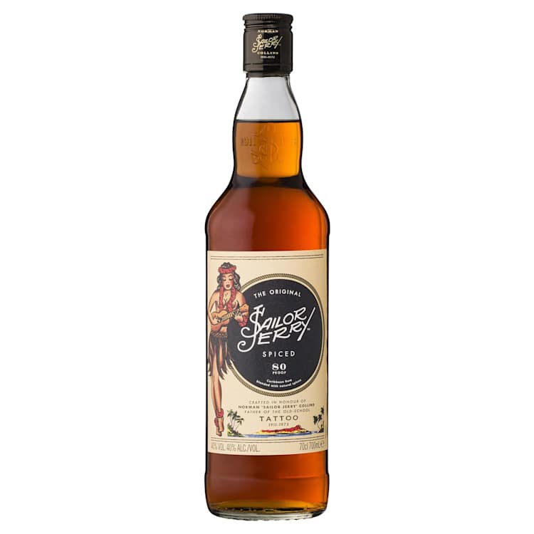 Sailor Jerry Spiced Rum Bottle