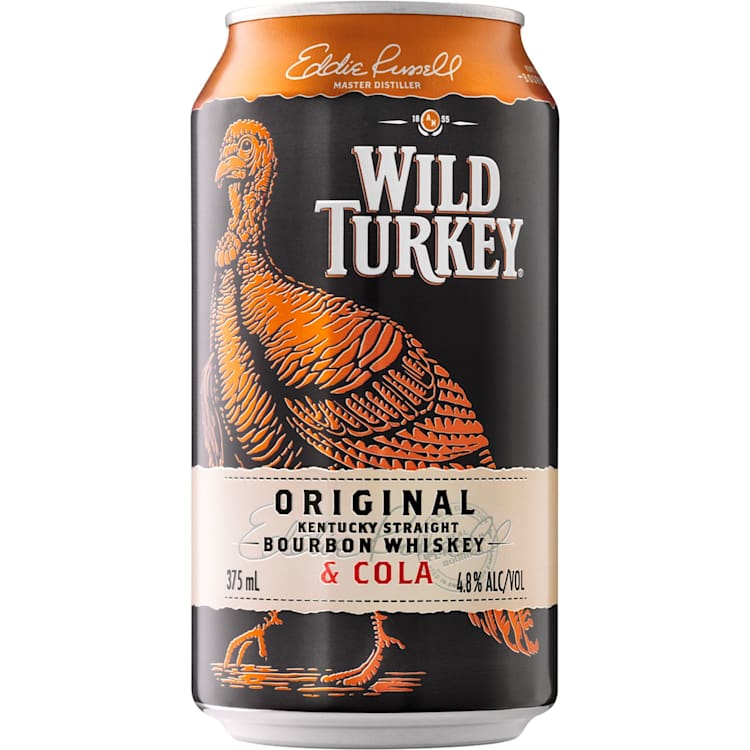 Wild Turkey Bourbon & Cola Can