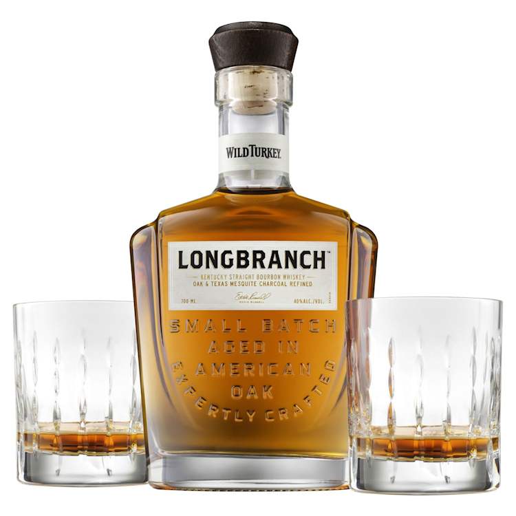 Wild Turkey Longbranch Kentucky Straight Bourbon Whiskey Bottle