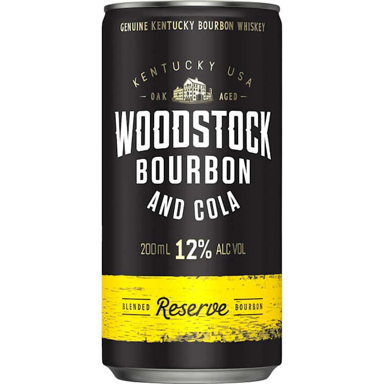 Woodstock Bourbon & Cola 12.0% Can